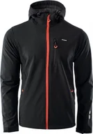 Kurtki męskie - Kurtka męska Elbrus Iver czarno-pomarańczowa r. XL - miniaturka - grafika 1