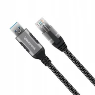 Pozostałe akcesoria sieciowe - ADAPTER Kabel Przewód LAN Karta Sieciowa 1GB/S USB-A do RJ45 Ethernet 5m - miniaturka - grafika 1