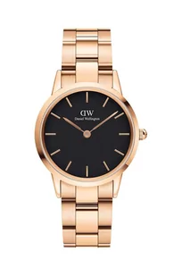 Zegarek Daniel Wellington zegarek Iconic Link damski kolor różowy - Zegarki damskie - miniaturka - grafika 1