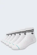 Skarpetki męskie - Skarpety Stance Core Crew Quarter (6 par) - miniaturka - grafika 1