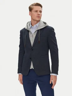 JOOP! Marynarka 17 JB-80Havardy 30046475 Niebieski Slim Fit - Marynarki męskie - miniaturka - grafika 1