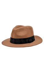 Czapki damskie - Guess Kapelusz AW9936 WOL01 Brązowy - miniaturka - grafika 1