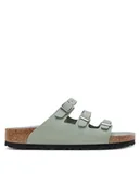 Klapki i japonki damskie - Birkenstock Klapki Florida Fresh 1029450 Szary - miniaturka - grafika 1
