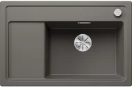 Zlewozmywaki - Zlewozmywak granitowy BLANCO Zenar XL 6 S Compact Silgranit Wulkaniczny szary 527368 - miniaturka - grafika 1