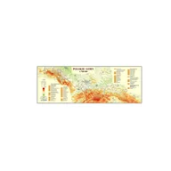 Mały naukowiec - Polskie góry mapa ścienna na podkładzie do wpinania - pinboard, 1:700 000, ArtGlob - miniaturka - grafika 1