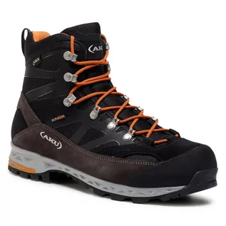 Buty trekkingowe męskie - Trekkingi AKU - Trekker Pro Gtx GORE-TEX 844 Black/Orange 108 - grafika 1