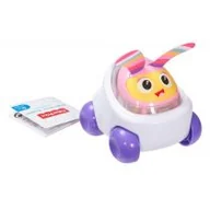 Zabawki interaktywne dla dzieci - Fisher Price Bebo Muzyczne Samochodziki Różowy FFF51 - miniaturka - grafika 1