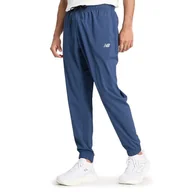 Spodnie sportowe męskie - Spodnie męskie New Balance MP41011NNY - granatowe - miniaturka - grafika 1