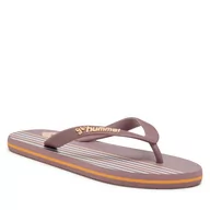 Klapki i japonki damskie - Hummel Japonki Multi Stripe Flip Flop 214038-4852 Woodrose - miniaturka - grafika 1