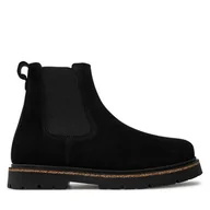 Botki damskie - Sztyblety Birkenstock Highwood Slip On Mid W Leve 028187 Czarny - miniaturka - grafika 1