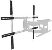 Uchwyty do telewizora - Zestaw rozszerzający uchwytu ściennego Neomounts AWLS-950BL1 Black (8717371449582) - miniaturka - grafika 1