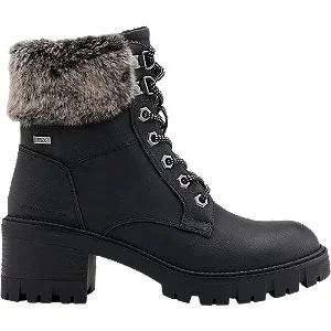 Tom Tailor Botki sznurowane - Damskie - Kolor: Black - Rozmiar: 37 - Botki damskie - miniaturka - grafika 1