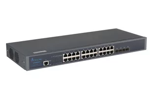 EXTRALINK CHIRON 24 GE PORTS MANAGED SWITCH, 4X 10GE/GE SFP+ - Akcesoria do monitoringu - miniaturka - grafika 3