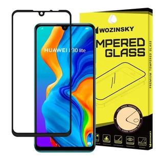 Huawei Szkło 5D Full Glue | Wozinsky | P30 Lite - Folie ochronne do telefonów - miniaturka - grafika 1