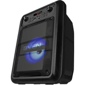 Głośniki przenośne - SVEN PS-400 Radio FM Czarny - miniaturka - grafika 1