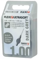 Szczoteczki międzyzębowe - Tandex Flexi UltraSoft 3,00-6,00 mm szczoteczki międzyzębowe Dark Grey - miniaturka - grafika 1