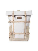 Plecaki - Doughnut Plecak Paratrooper Happy Camper D374HA-0065-F Beżowy - miniaturka - grafika 1