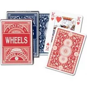 Piatnik Karty 1391 Wheels Poker red