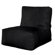 Fotele - Dekoria Pufa fotel czarny 67 × 31 × 75 cm Etna 1241-705-00 - miniaturka - grafika 1