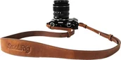 Akcesoria do zegarków - Smallrig 5209 uniwersalny brązowy skórzany pasek na ramię - miniaturka - grafika 1