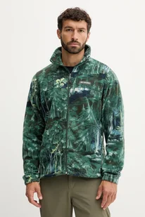 Columbia bluza sportowa Steens Mtn Print kolor zielony wzorzysta - Bluzy męskie - miniaturka - grafika 1