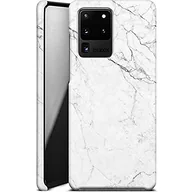 Etui i futerały do telefonów - Etui na telefon komórkowy White Marble Samsung Galaxy S20 Ultra - miniaturka - grafika 1