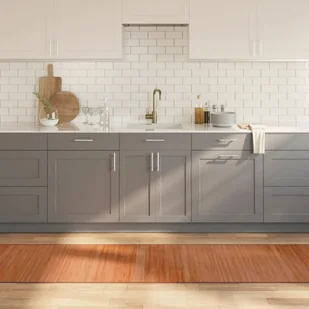 Dywan prostokątny, brązowy, 70x500 cm, bambusowy - Dywany - miniaturka - grafika 1