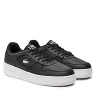 Sneakersy męskie - Sneakersy Lacoste 748SMA0018 Czarny - miniaturka - grafika 1