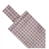 Krawaty i muchy męskie - Fular różowy we wzory EM 8 - EM Men's Accessories - miniaturka - grafika 1