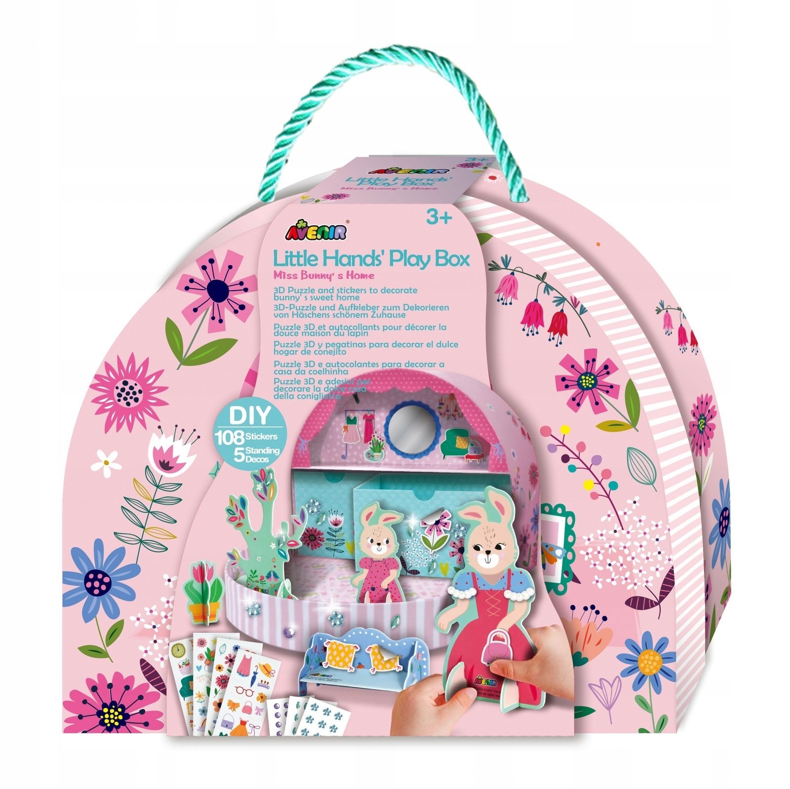 Box do zabawy - Dom panny Bunny