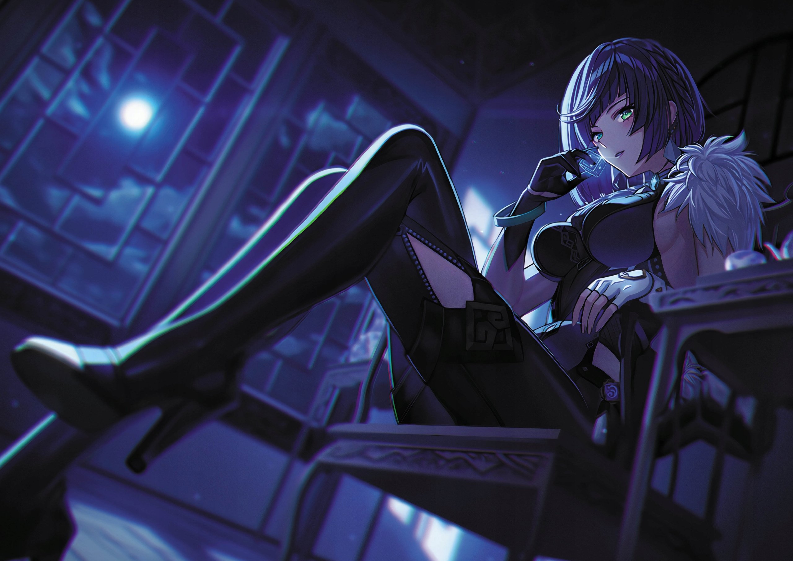 Plakat A1 Genshin Impact Anime Gra Yelan