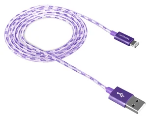 Kabel Canyon Lightning Usb Do Ładowania 1M Fioletowy Do Apple Dp Iphona - Akcesoria do smartwatchy - miniaturka - grafika 1