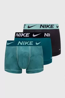 Majtki męskie - Nike bokserki 3-pack męskie kolor turkusowy - grafika 1