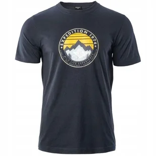 Koszulka Męska HI-TEC ZERGO T-Shirt Podkoszulek Sportowa na co dzień L - Koszulki męskie - miniaturka - grafika 1