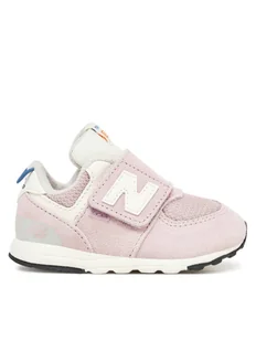 New Balance Sneakersy NW574VPK Różowy - Buty dla dziewczynek - miniaturka - grafika 1