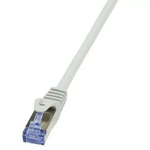 LogiLink CAT 6a Patchcord S/FTP Szary 20m CQ3112S - Patchcordy - miniaturka - grafika 1