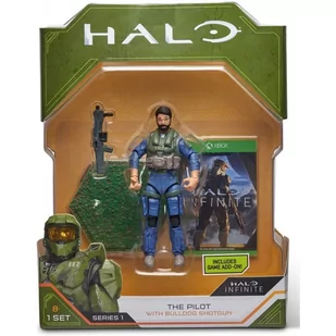 Halo "HALO 4" "World of Halo" figurka pilota z buldogiem strzelba", HLW003 20001-080320-SS - Figurki dla dzieci - miniaturka - grafika 1