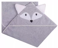 Okrycia kąpielowe dla dzieci - DuetBaby Okrycie kąpielowe frotte 100x100 Animals Szop - miniaturka - grafika 1