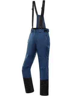 Spodnie narciarskie - Alpine Pro Spodnie narciarskie "Feler" w kolorze granatowym - grafika 1