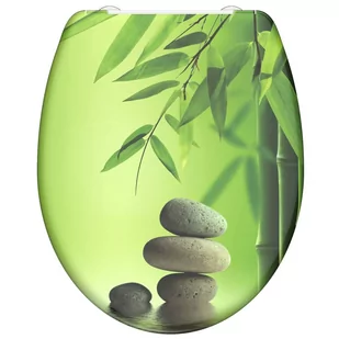 SCHÜTTE Deska sedesowa wolnoopadająca GREEN GARDEN, duroplast, nadruk - Deski sedesowe - miniaturka - grafika 1
