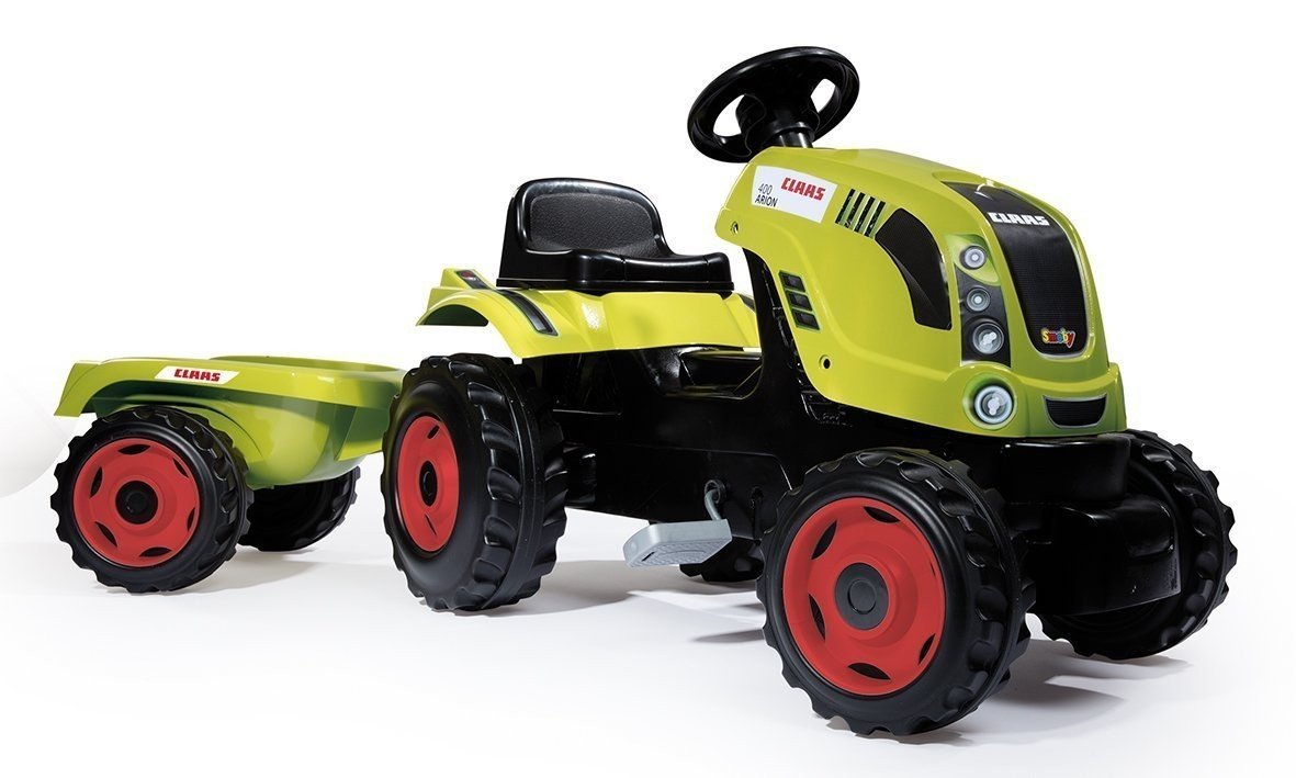 Smoby Traktor na pedały Farmer XL z przyczepą CLAAS 710114
