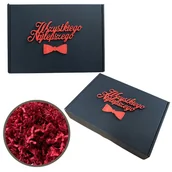 Zestawy upominkowe - Pudełko Prezentowe Ozdobne URODZINY ozdoba Wszystkiego Najlepszego 240x170x45 - miniaturka - grafika 1