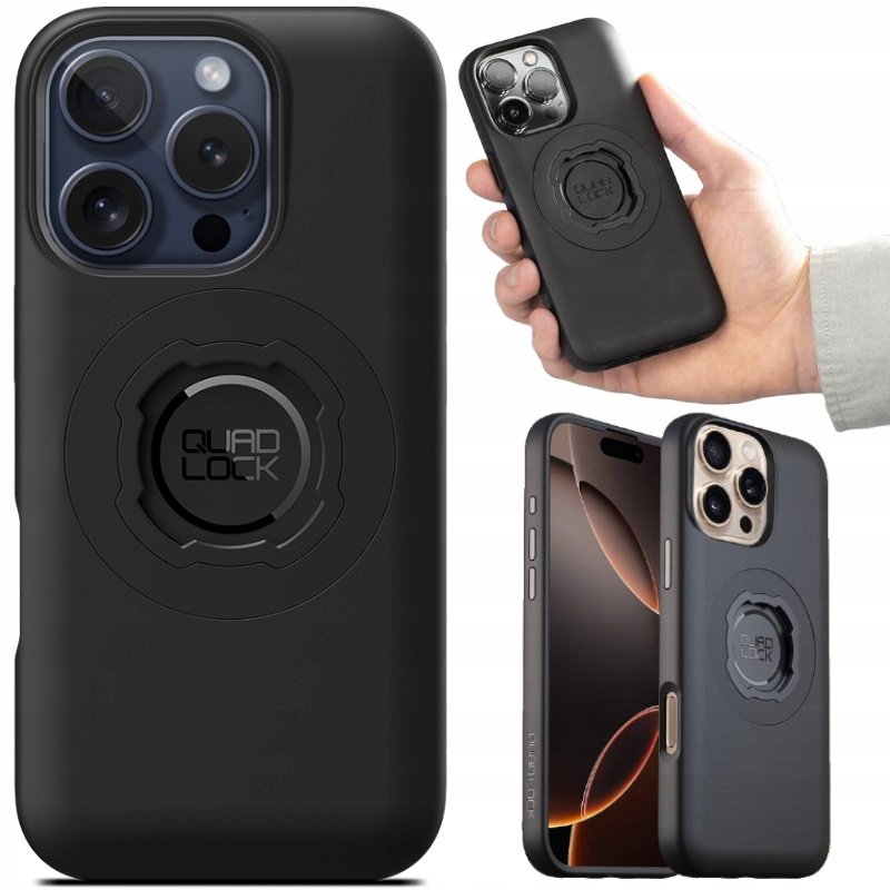 Quad Lock Mag etui na telefon Apple iPhone 16 Pro Max z pierścieniem Mag