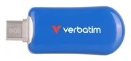 Pendrive - Verbatim 30232 pamięć USB 64 GB USB Type-C 3.2 Gen 1 (3.1 Gen 1) Niebieski 30232 - miniaturka - grafika 1