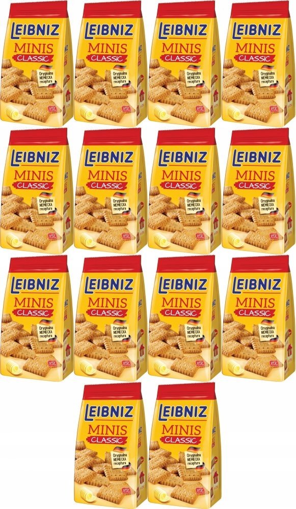 Herbatniki Leibniz Minis Classic, maślany, 120g x14