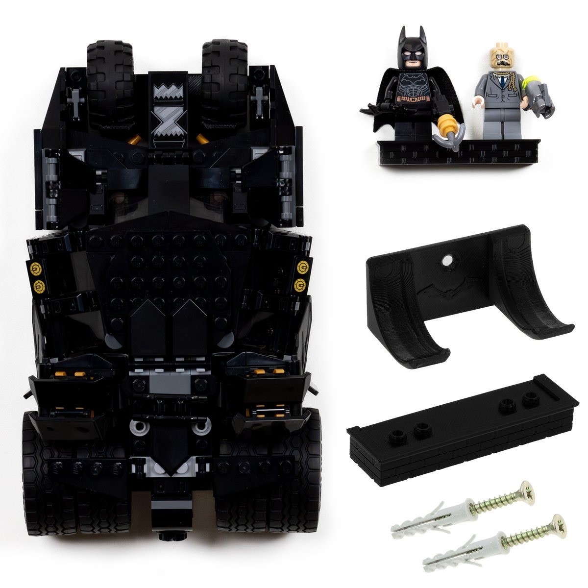 Batmobil Batman Tumbler - 76239 - Uchwyt na ścianę Wieszak LEGO - Typ 1