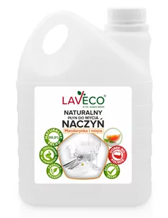 Naturalny płyn do mycia naczyń i butelek dziecięcych - 2 l - LAVECO - Płyny do naczyń - miniaturka - grafika 1
