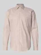 Koszule męskie - Koszula biznesowa o kroju regular fit z mieszanki bawełny - miniaturka - grafika 1