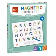 Książki edukacyjne - Magnetyczna tablica - litery abc - miniaturka - grafika 1