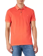 Koszulki męskie - camel active Męska koszulka polo, czerwony, M - miniaturka - grafika 1